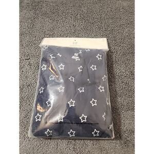 NWT GapKids Navy Glitter Stars Pajama Set Size 12